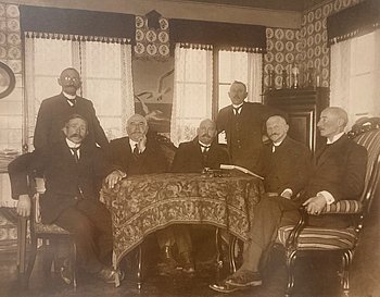 Historisches Foto Amtsausschuss Heiligenstedten 1927