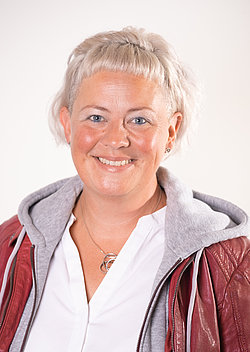 Amtsvorsteherin und Bürgermeister der Gemeinde Krummendiek Nicole Ingwersen-Britt