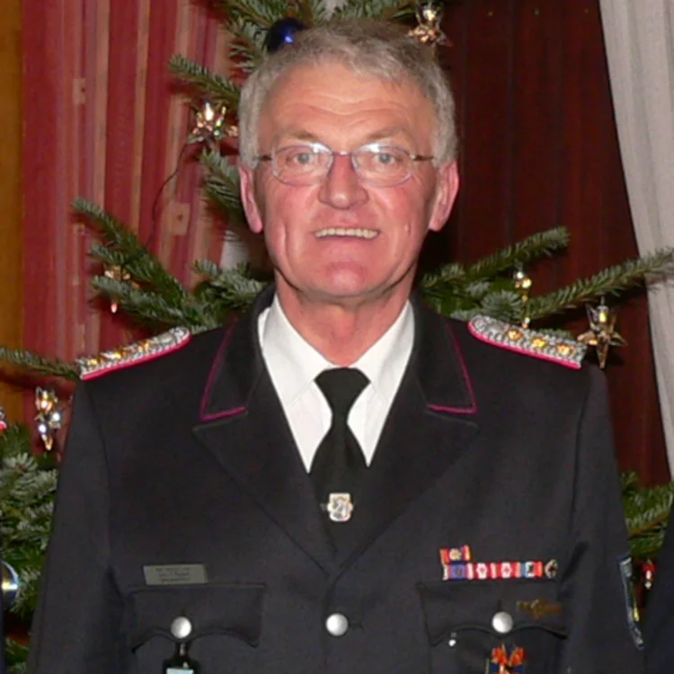 Ehrenamtswehrführer des Amtes Itzehoe-Land Hans Hinrich Martens